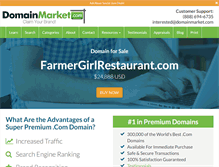 Tablet Screenshot of farmergirlrestaurant.com